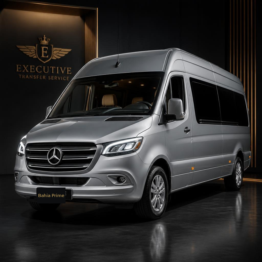 Van Mercedes 415 da frota Bahia Prime